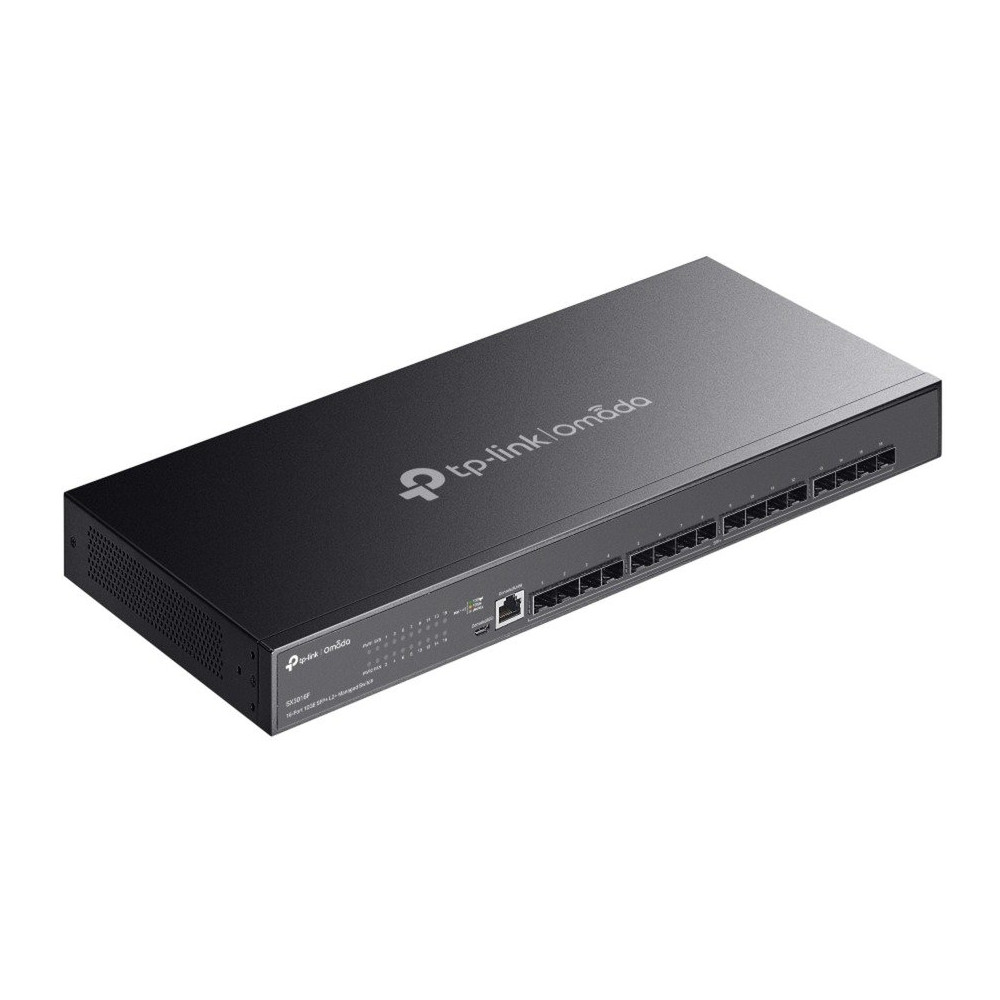 TP-Link Omada SX3016F switch di rete Gestito L2+/L3 Nero, Interruttore
