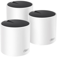 TP-Link DECO X55 (3-Pack) Dual-band (2.4 GHz/5 GHz) Wi-Fi 6 (802.11ax) Bianco Interno, Router
