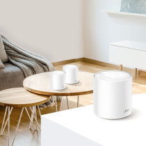 TP-Link Deco X60 Dual-band (2.4 GHz/5 GHz) Wi-Fi 6 (802.11ax) Bianco 2 Interno, Router di rete