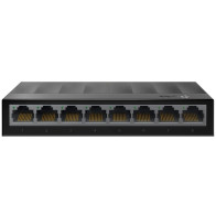 TP-Link LS1008G Non gestito Gigabit Ethernet (10/100/1000) Nero, Interruttore