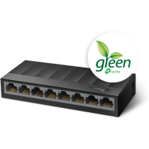 TP-Link LS1008G Non gestito Gigabit Ethernet (10/100/1000) Nero, Interruttore