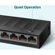 TP-Link LS1008G Non gestito Gigabit Ethernet (10/100/1000) Nero, Interruttore