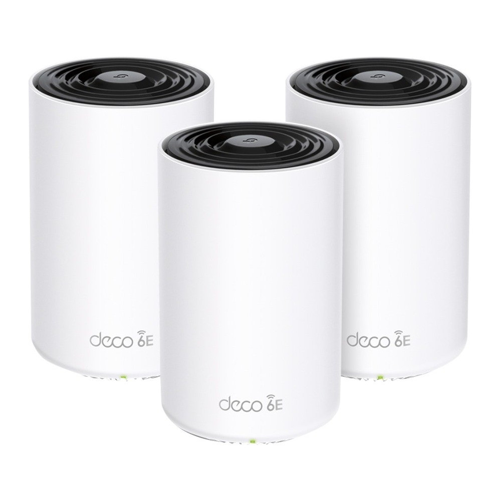 TP-Link Deco XE75 Tri-band (2,4 GHz/5 GHz/6 GHz) Wi-Fi 6E (802.11ax) Bianco 3 Interno, Router di rete