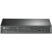 TP-Link TL-SF1008LP switch di rete Non gestito Fast Ethernet (10/100) Supporto Power over Ethernet (PoE) Nero, Interruttore