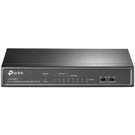 TP-Link TL-SF1008LP switch di rete Non gestito Fast Ethernet (10/100) Supporto Power over Ethernet (PoE) Nero, Interruttore
