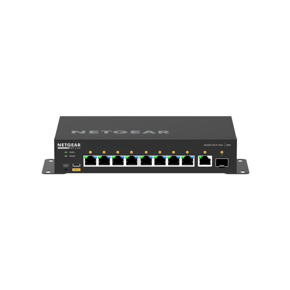 Netgear GSM4210PD-100EUS switch di rete Gestito L2/L3 Gigabit Ethernet (10/100/1000) Supporto Power over Ethernet (PoE) Nero, In