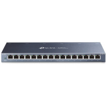 TP-Link TL-SG116 Non gestito Gigabit Ethernet (10/100/1000) Nero, Interruttore