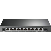 TP-Link TL-SG1210MP switch di rete Non gestito Gigabit Ethernet (10/100/1000) Supporto Power over Ethernet (PoE) Nero, Interrutt