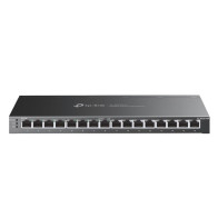 TP-Link JetStream TL-SG2016P switch di rete L2/L3/L4 Gigabit Ethernet (10/100/1000) Supporto Power over Ethernet (PoE) Nero