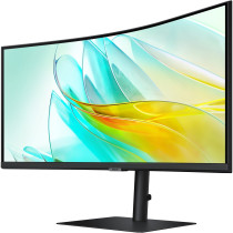 Samsung Monitor HRM ViewFinity S6 - S65UC da 34'' WQHD Curvo, Monitor LED