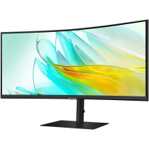 Samsung Monitor HRM ViewFinity S6 - S65UC da 34'' WQHD Curvo, Monitor LED