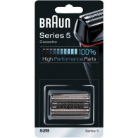 Braun Series 5 52B Testina di Ricambio per Rasoio Elettrico Barba – Compatibile Con I Rasoi . Per Una Rasatura Perfetta Ogni Gio