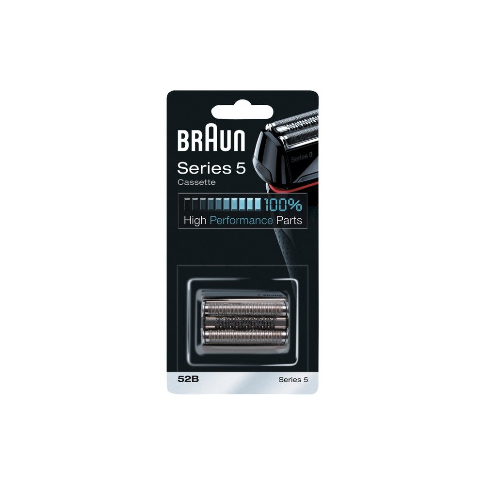 Braun Series 5 52B Testina di Ricambio per Rasoio Elettrico Barba – Compatibile Con I Rasoi . Per Una Rasatura Perfetta Ogni Gio