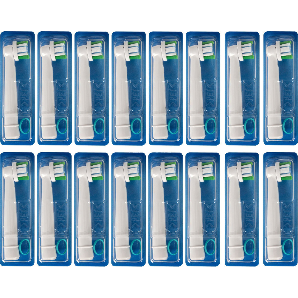 Braun Testine di ricambio Oral-B Pro Precision Clean, confezione da 16, Testina