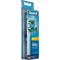 Braun Oral-B Pro Precision Clean testine di ricambio confezione da 8, Testina