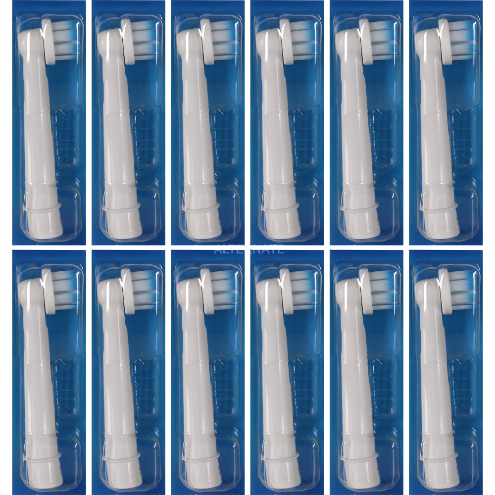Braun Sensitive Clean 12 pz Bianco, Testina