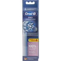 Braun Sensitive Clean 6 pz Bianco, Testina