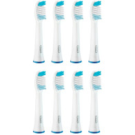 Braun Pulsonic Clean 81748491 testina per spazzolino 8 pz Bianco