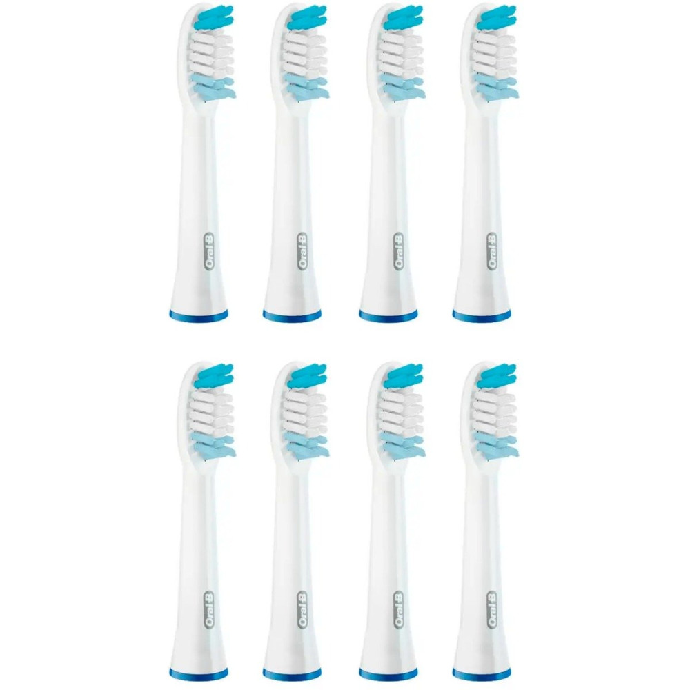 Braun Pulsonic Clean 81748491 testina per spazzolino 8 pz Bianco