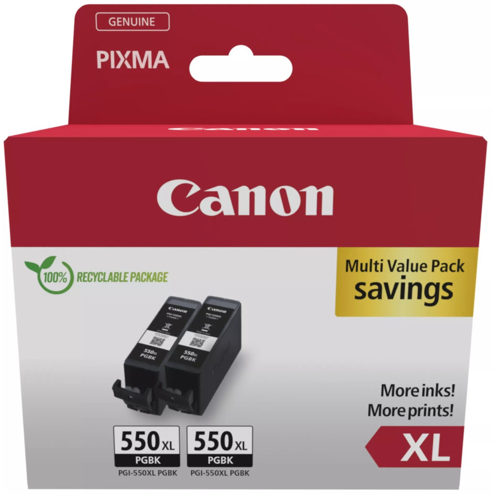 Canon 6431B010 cartuccia d'inchiostro 2 pz Originale Nero
