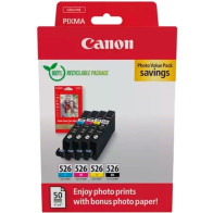 Canon 4540B019 cartuccia d'inchiostro 4 pz Originale Nero, Ciano, Magenta, Giallo
