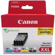 Canon 1998C007 cartuccia d'inchiostro 4 pz Originale Nero, Ciano, Magenta, Giallo