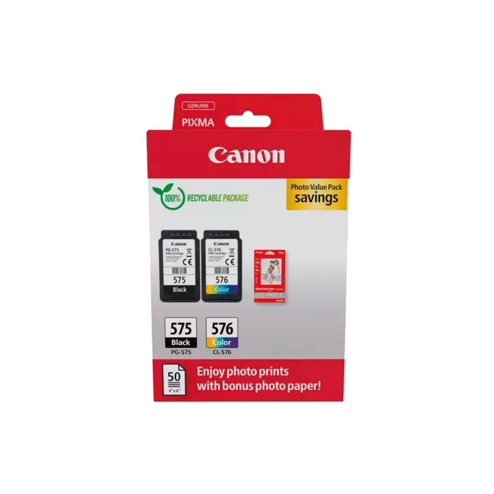 Canon 5438C004 cartuccia d'inchiostro 2 pz Originale Nero, Ciano, Magenta, Giallo
