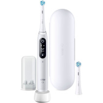 Braun 445234 spazzolino elettrico Adulto Spazzolino a vibrazione Bianco, Spazzolino da denti elettrico