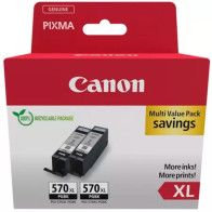 Canon 0318C010 cartuccia d'inchiostro 2 pz Originale Resa elevata (XL) Nero