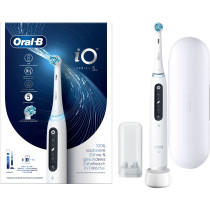 Braun iO Series 5 Adulto Spazzolino rotante-oscillante Bianco, Spazzolino da denti elettrico