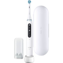 Braun iO Series 5 Adulto Spazzolino rotante-oscillante Bianco, Spazzolino da denti elettrico