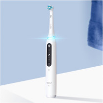Braun iO Series 5 Adulto Spazzolino rotante-oscillante Bianco, Spazzolino da denti elettrico