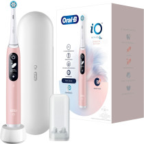 Braun 445197 spazzolino elettrico Adulto Spazzolino a vibrazione Rosa, Bianco, Spazzolino da denti elettrico
