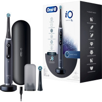 Braun iO Series 9N Adulto Spazzolino a vibrazione Nero, Spazzolino da denti elettrico