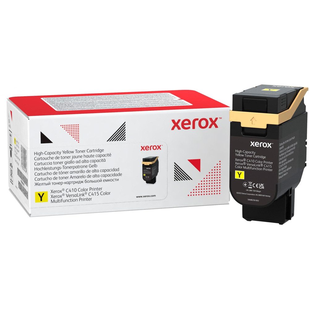 Xerox Cartuccia toner Giallo a Alta capacità da 7000 Pagine per Stampante a colori ® C410​/​multifunzione a colori ® VersaLink® 