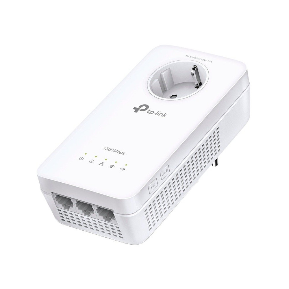TP-Link TL-WPA8631P adattatore di rete PowerLine 300 Mbit/s Collegamento ethernet LAN Wi-Fi Bianco 1 pz, Ripetitore