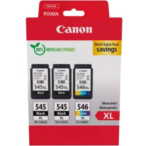 Canon 8286B013 cartuccia d'inchiostro 3 pz Originale Resa elevata (XL) Nero, Ciano, Magenta, Giallo