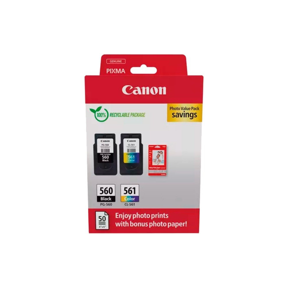 Canon 3713C008 cartuccia d'inchiostro 2 pz Originale Nero, Ciano, Magenta, Giallo