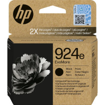 HP Cartuccia di inchiostro nero originale 924e EvoMore