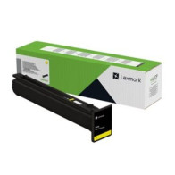 Lexmark giallo - originale - scatola - cartuccia toner LCCP, LRP