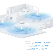 TP-Link Deco X10 Dual-band (2.4 GHz/5 GHz) Wi-Fi 6 (802.11ax) Bianco 2 Interno, Router