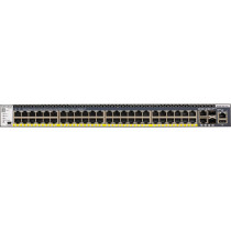 Netgear M4300-52G-PoE+ 1000W PSU Gestito L2/L3/L4 Gigabit Ethernet (10/100/1000) Supporto Power over Ethernet (PoE) 1U Nero, Int