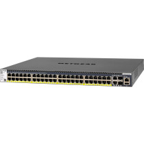 Netgear M4300-52G-PoE+ 1000W PSU Gestito L2/L3/L4 Gigabit Ethernet (10/100/1000) Supporto Power over Ethernet (PoE) 1U Nero, Int