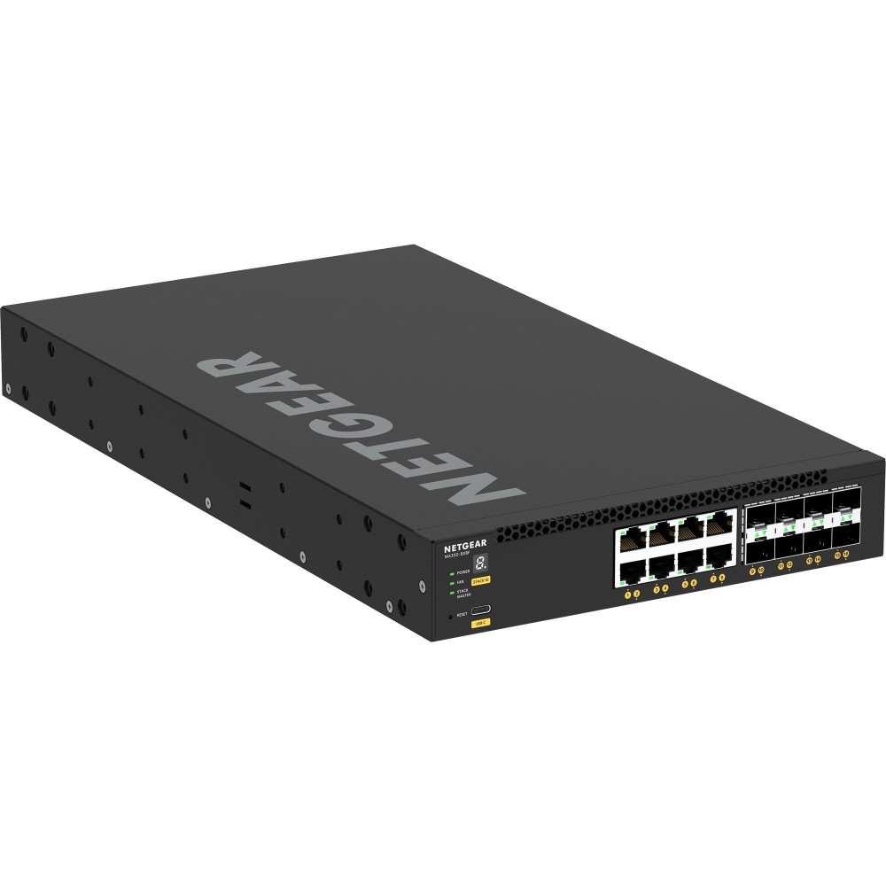 Netgear M4350-8X8F Gestito L3 10G Ethernet (100/1000/10000) 1U Nero, Interruttore