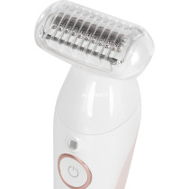 Braun Silk-épil 9 Flex 9-360 3D, Epilatore Elettrico Donna Per Epilazione Semplice, Bianco/Rosa