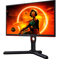AOC G3 25G3ZM/BK Monitor PC 62,2 cm (24.5") 1920 x 1080 Pixel Full HD Nero, Rosso, Monitor di gioco