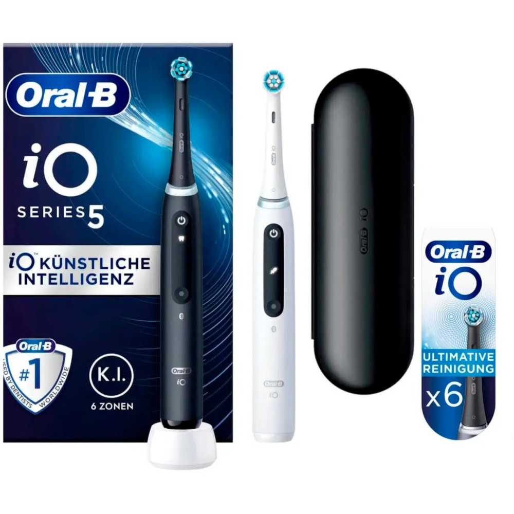 Braun Oral-B iO Series 5 Duo, Spazzolino da denti elettrico