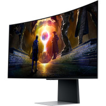 Samsung Monitor Gaming Odyssey OLED G8 da 34" WQHD Curvo, Monitor di gioco