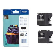 Brother LC123BK - confezione da 2 - alta resa