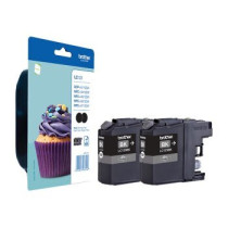Brother LC123BK - confezione da 2 - alta resa